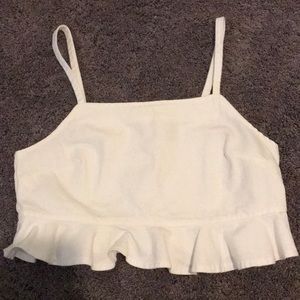 Whit tank top